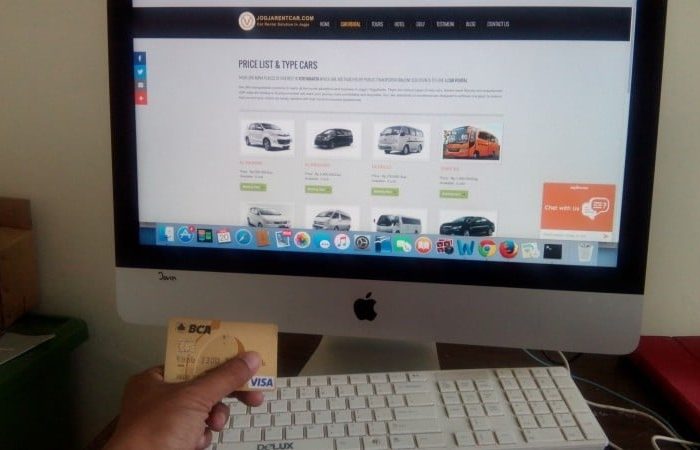 Pesan Online Sewa Mobil di Yogyakarta