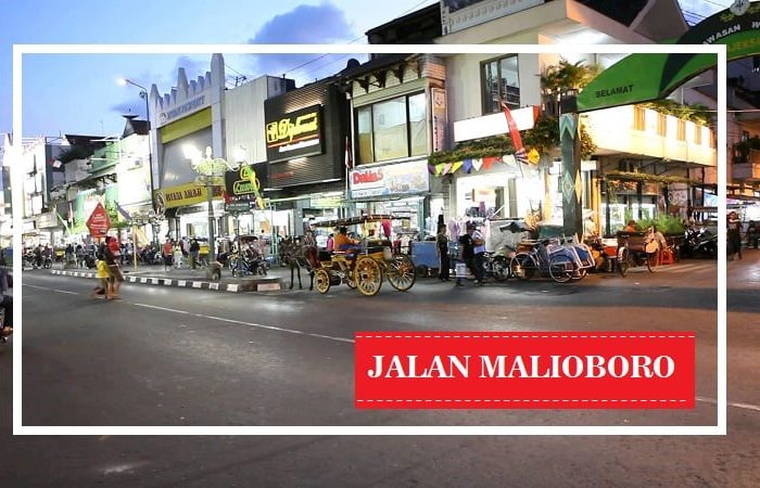Spot Menarik Jalan Malioboro di Kota Jogja - Jalan Malioboro